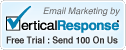 Try Email Marketing with VerticalResponse!